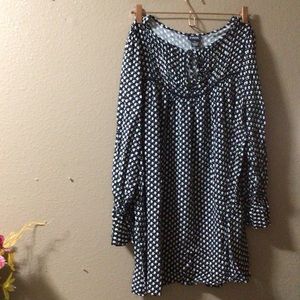 City chic ( EVAN ) BOHO Tunic or short dress.